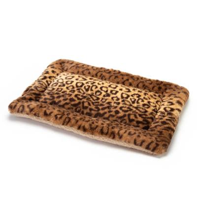 Leopard Minky Bed