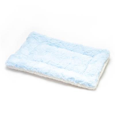 Blue Minky Bed