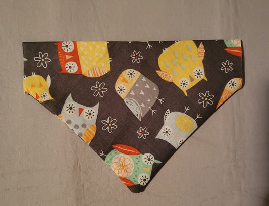 Grey Owls Collar Bandana