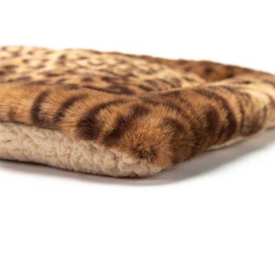 Leopard Minky Bed