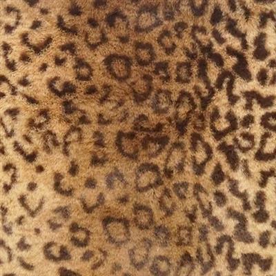 Leopard Minky Bed